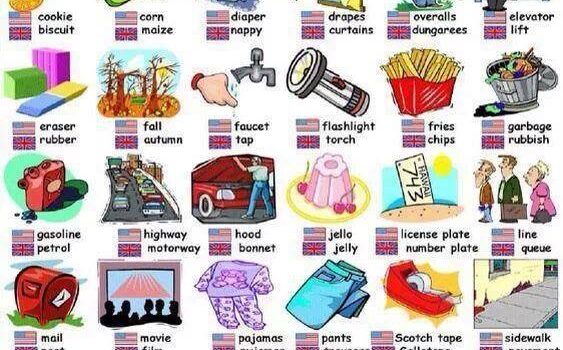 Differences between British English and American English